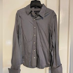 Tommy Hilfiger Gray Button-up